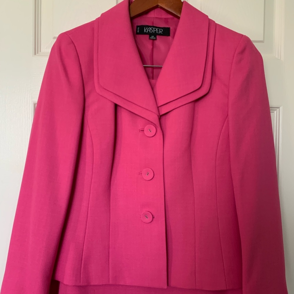 Beautiful hot pink suit